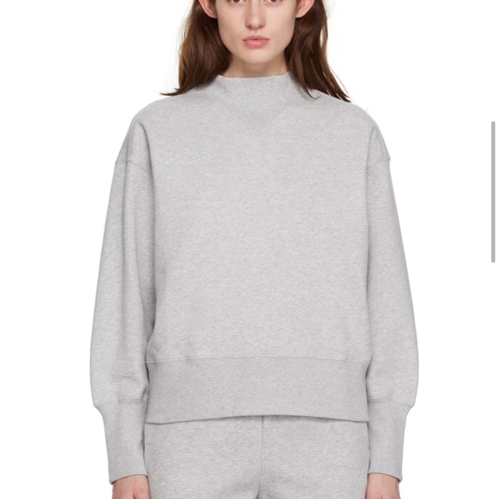🔥HOT Deal🔥 Designer Filippa K Cowl Gray Batwing Sweatshirt with Ribbed Cuffs